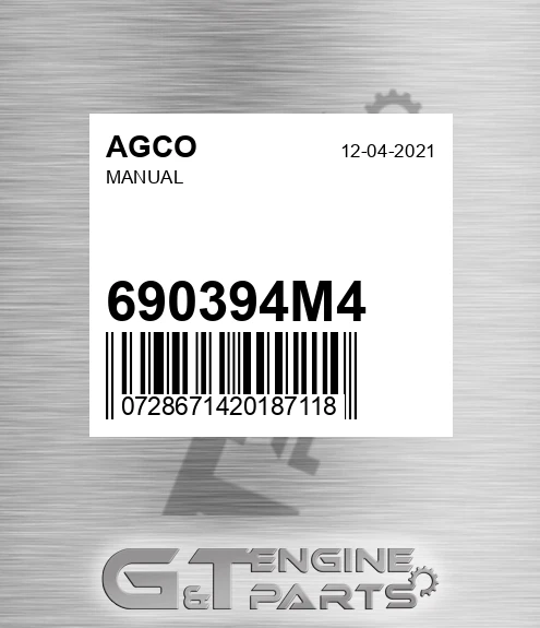 690394M4 Manual