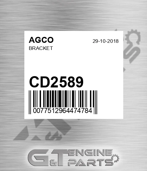 CD2589 Bracket