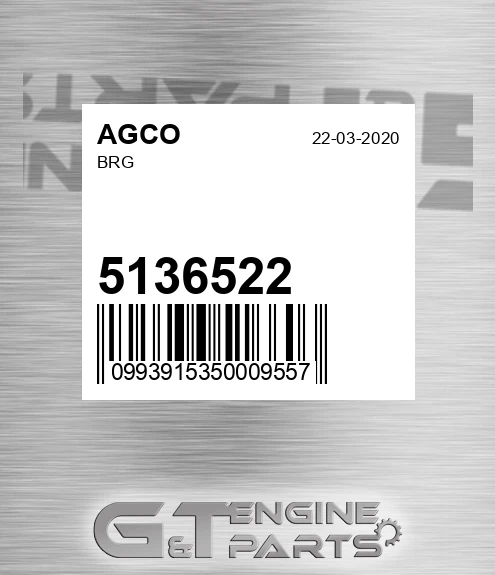 5136522 Brg for AGCO