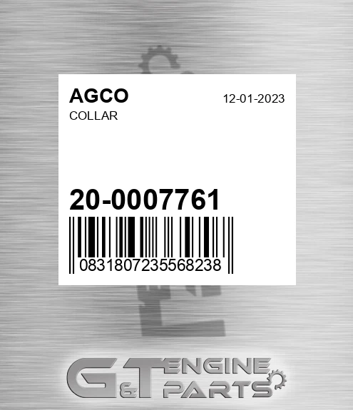 20-0007761 Collar for AGCO