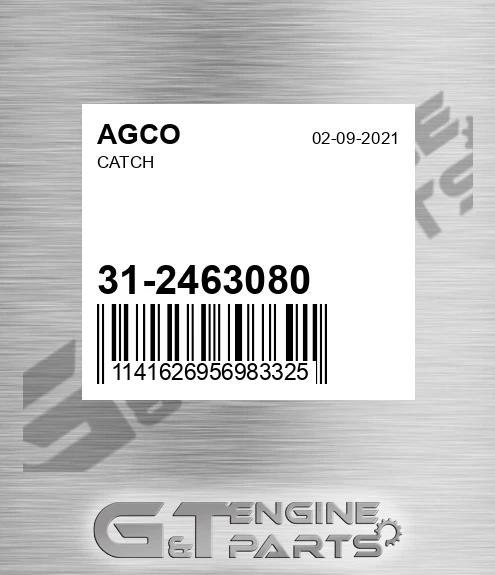31-2463080 Catch for AGCO