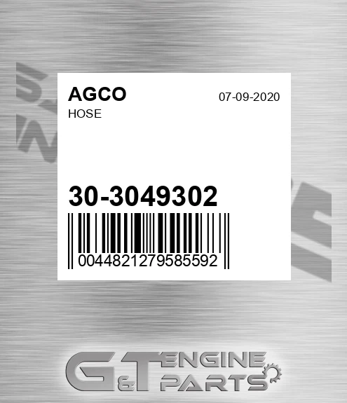 30-3049302 Hose for AGCO