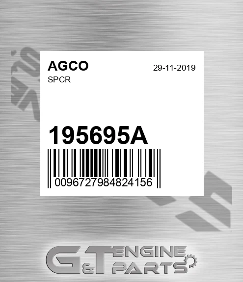 195695A Spcr for AGCO