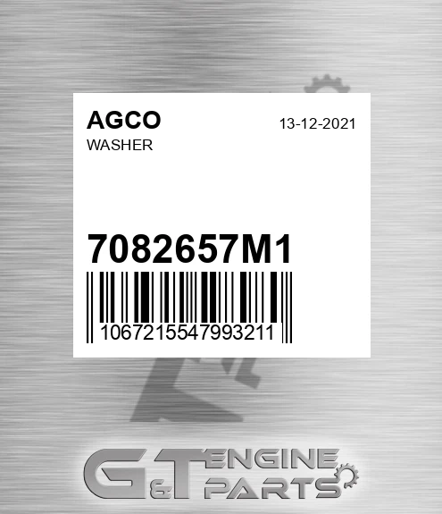 7082657M1 AGCO Washer