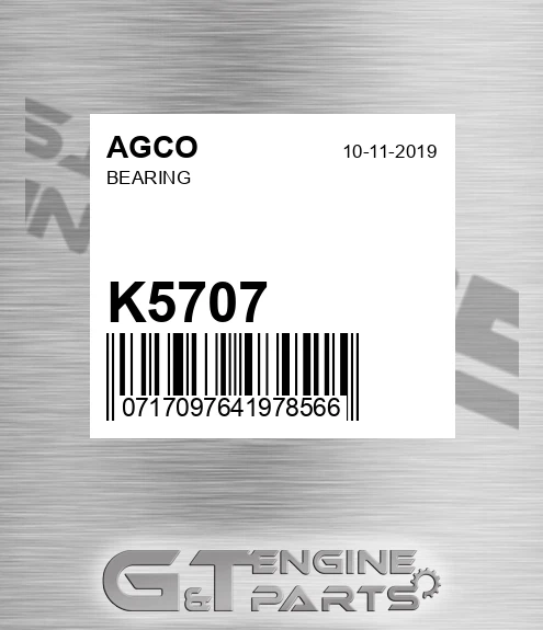 K5707 Bearing