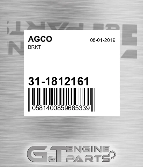 31-1812161 Brkt for AGCO