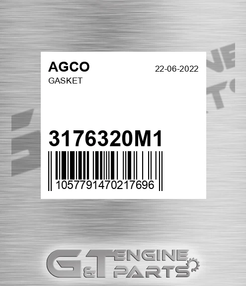 3176320M1 Gasket