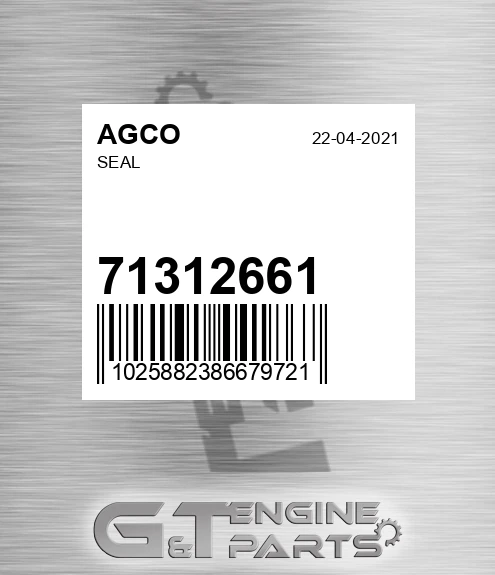 71312661 AGCO Seal