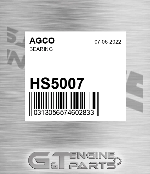 HS5007 Bearing