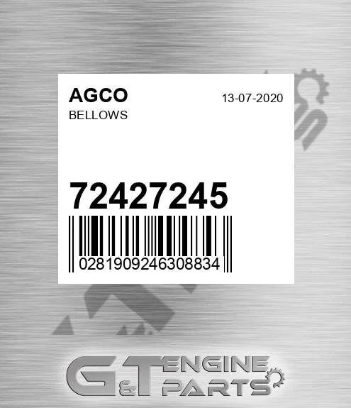 72427245 AGCO Bellows