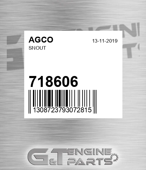 718606 Snout for AGCO