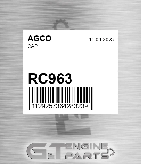 RC963 AGCO Cap