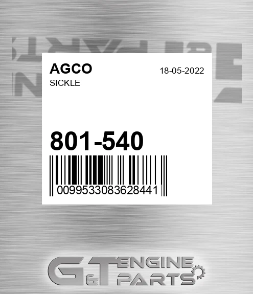 801-540 Sickle for AGCO