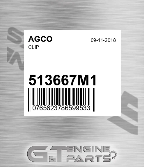 513667M1 Clip for AGCO
