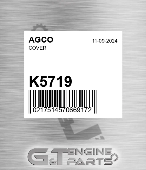 K5719 Cover