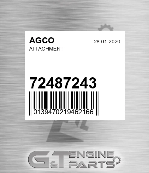72487243 Attachment for AGCO