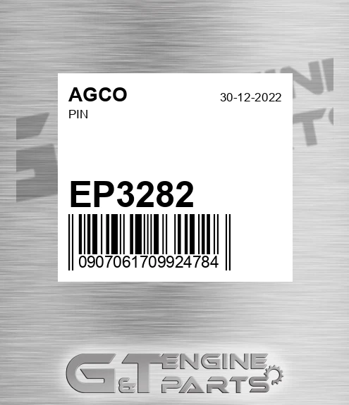 EP3282 AGCO Pin