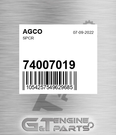 74007019 AGCO Spcr