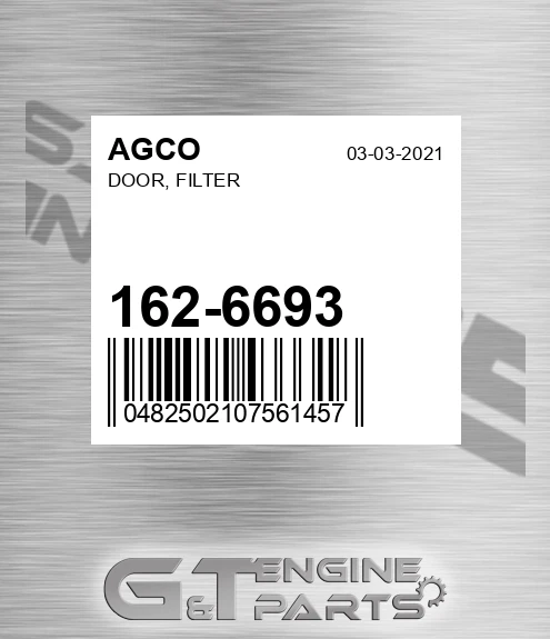 162-6693 Door, Filter for AGCO