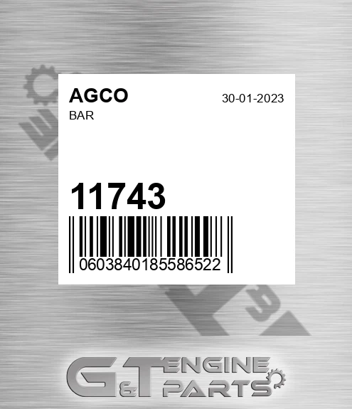 11743 AGCO Bar