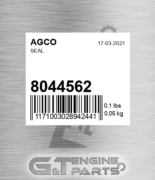 8044562 AGCO Seal