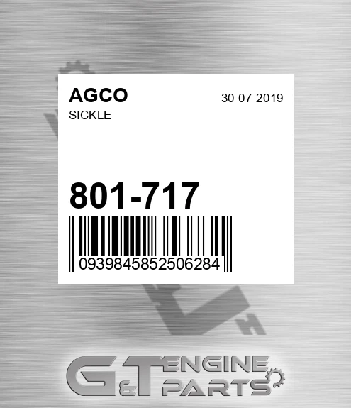 801-717 Sickle for AGCO