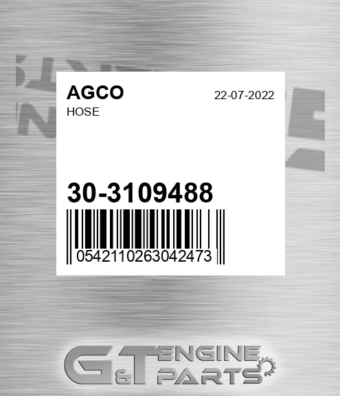 30-3109488 Hose for AGCO