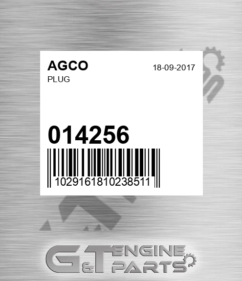 014256 Plug