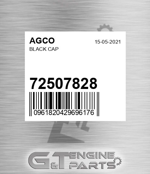 72507828 Black Cap