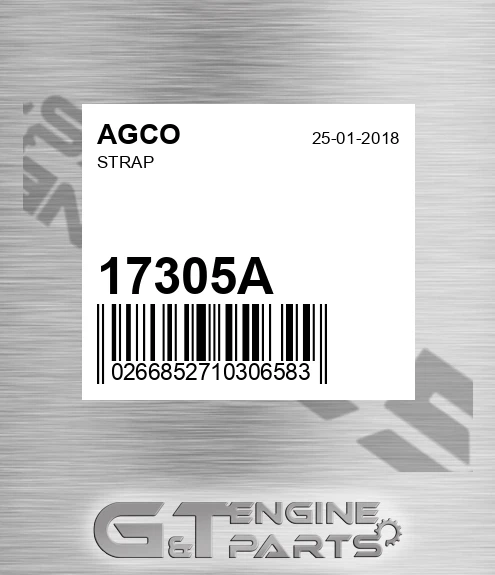 17305A AGCO Strap