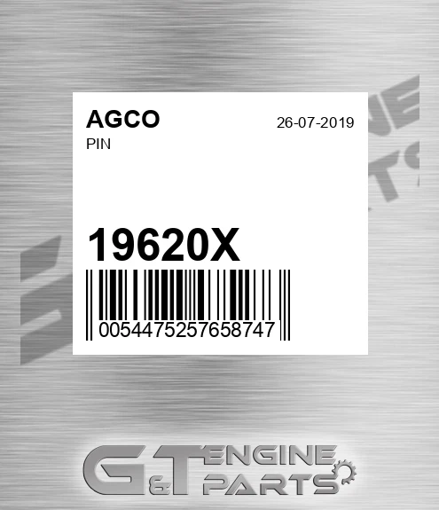 19620X Pin for AGCO