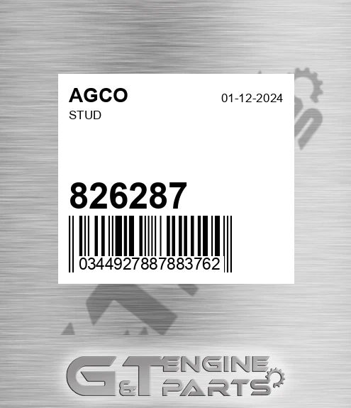 826287 AGCO Stud