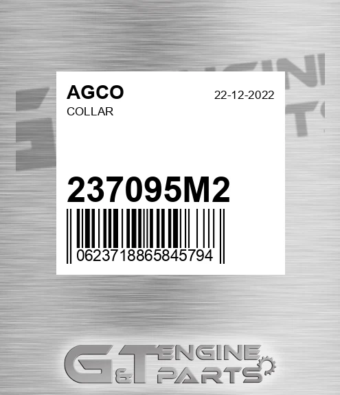 237095M2 AGCO Collar