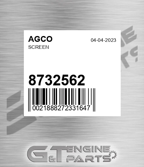 8732562 AGCO Screen