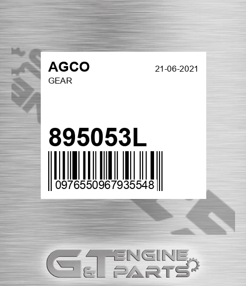 895053L Gear