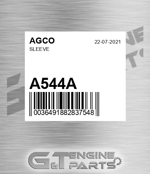 A544A Sleeve