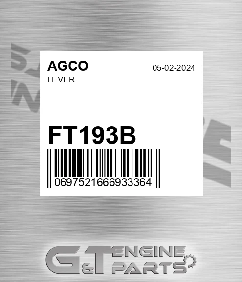 FT193B Lever