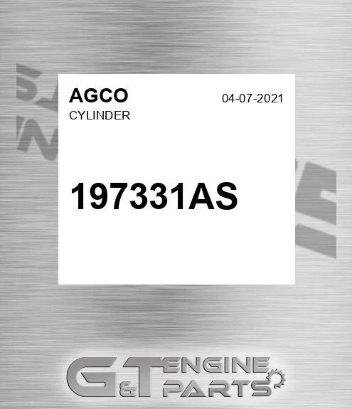 197331AS Cylinder for AGCO