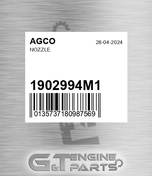 1902994M1 Nozzle for AGCO