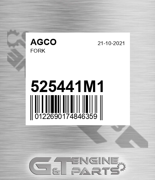 525441M1 AGCO Fork