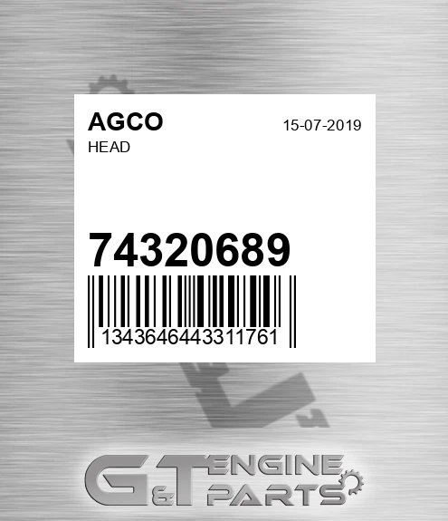 74320689 AGCO Head