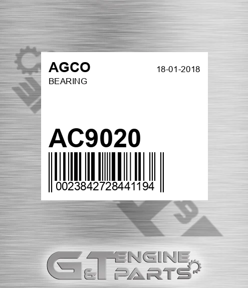 AC9020 AGCO Bearing