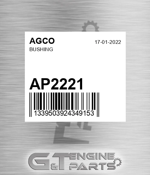 AP2221 AGCO Bushing