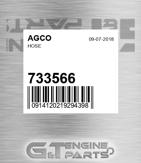 733566 AGCO Hose