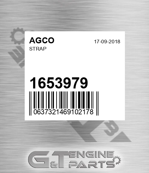 1653979 Strap for AGCO