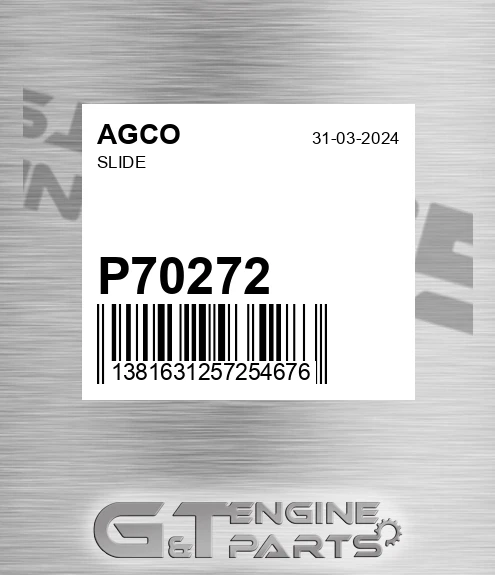 P70272 AGCO Slide