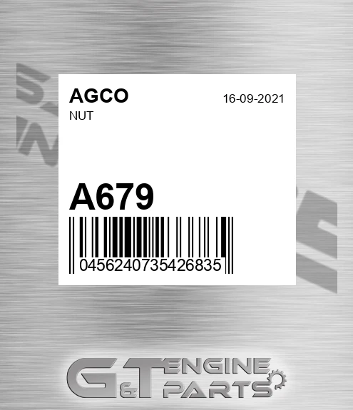 A679 Nut