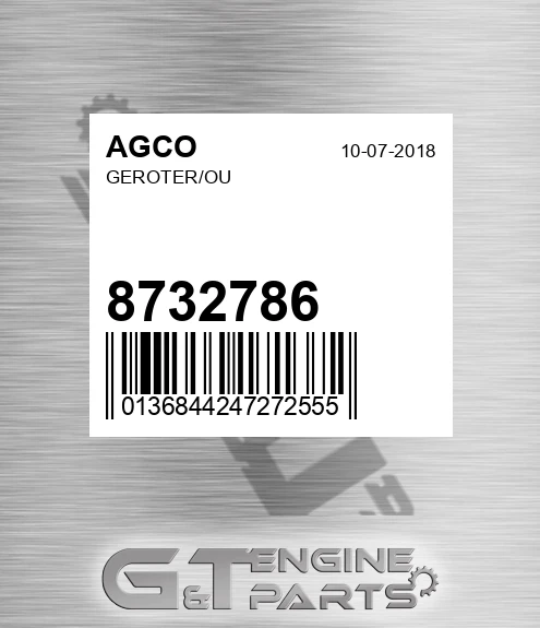 8732786 AGCO Geroter/ou