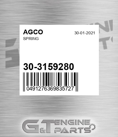 30-3159280 Spring for AGCO