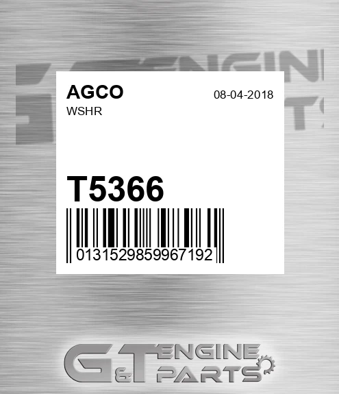 T5366 Wshr